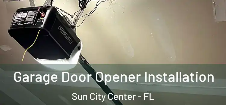  Garage Door Opener Installation Sun City Center - FL