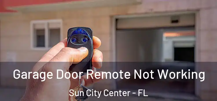  Garage Door Remote Not Working Sun City Center - FL