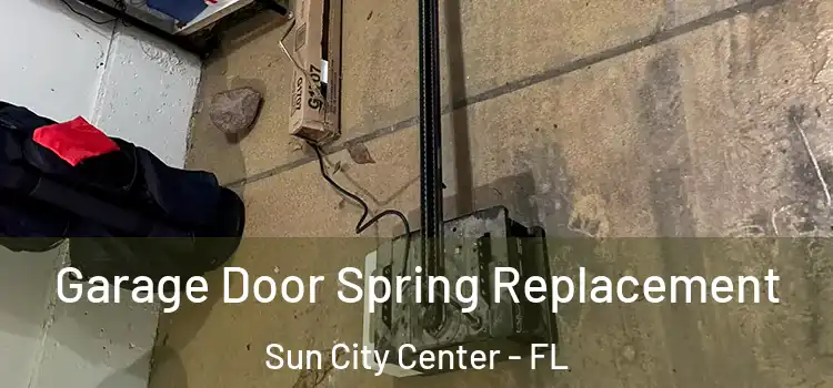  Garage Door Spring Replacement Sun City Center - FL
